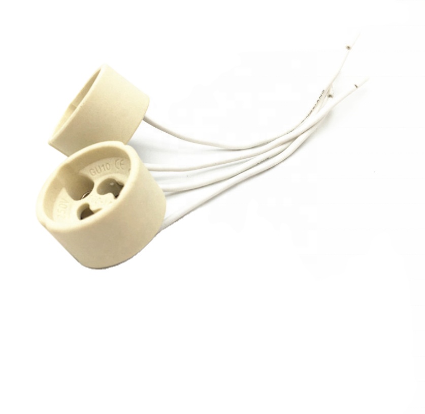[5 PCS Bundle] GU10 Bulb Holder GU 5.3 MR16 Lamp Holder Base