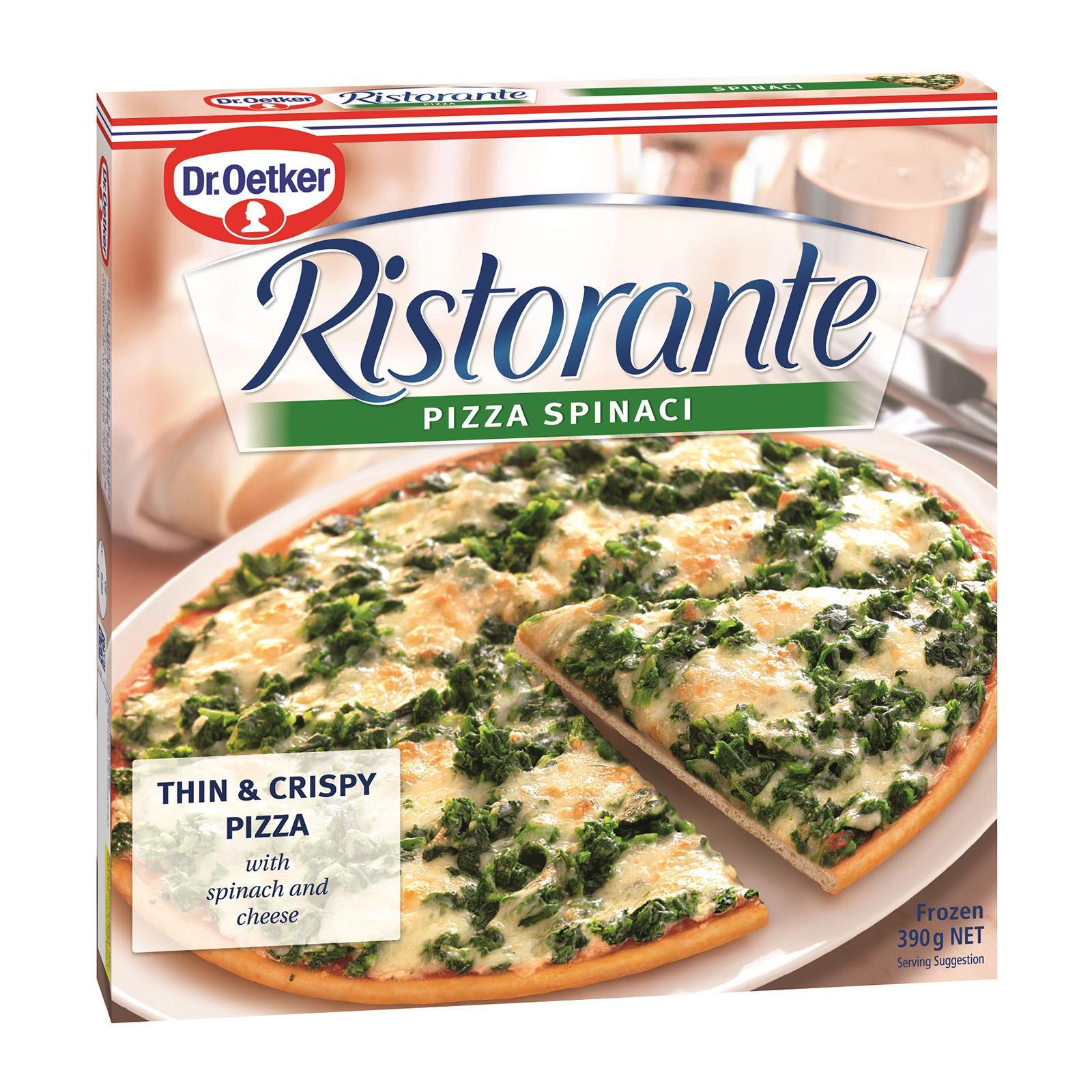 Dr Oetker Ristorante Spinach Pizza Frozen Lazada Singapore