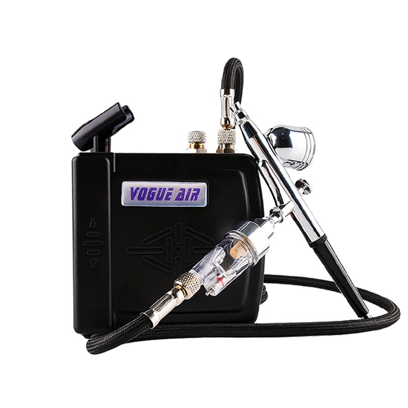 Vogue Air Hobby Mini Airbrush Compressor Set with Airbrush for Painting Gundam Gunpla and Scale Model