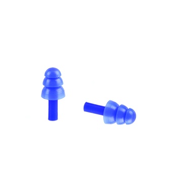2 Pair of Babies Kids Children Waterproof Swimming Bathing Silicone Earplugs Soft Ear Plug Blue -