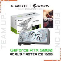 AORUS GeForce RTX™ 5080 MASTER ICE 16G - 16G NVIDIA GAMING GRAPHICS CARD
