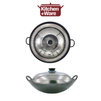 [Japan] Pearl Life 42cm/ 39cm / 36cm Chinese Iron Wok  / Kitchen Cookware Pan pot / Made in Japan