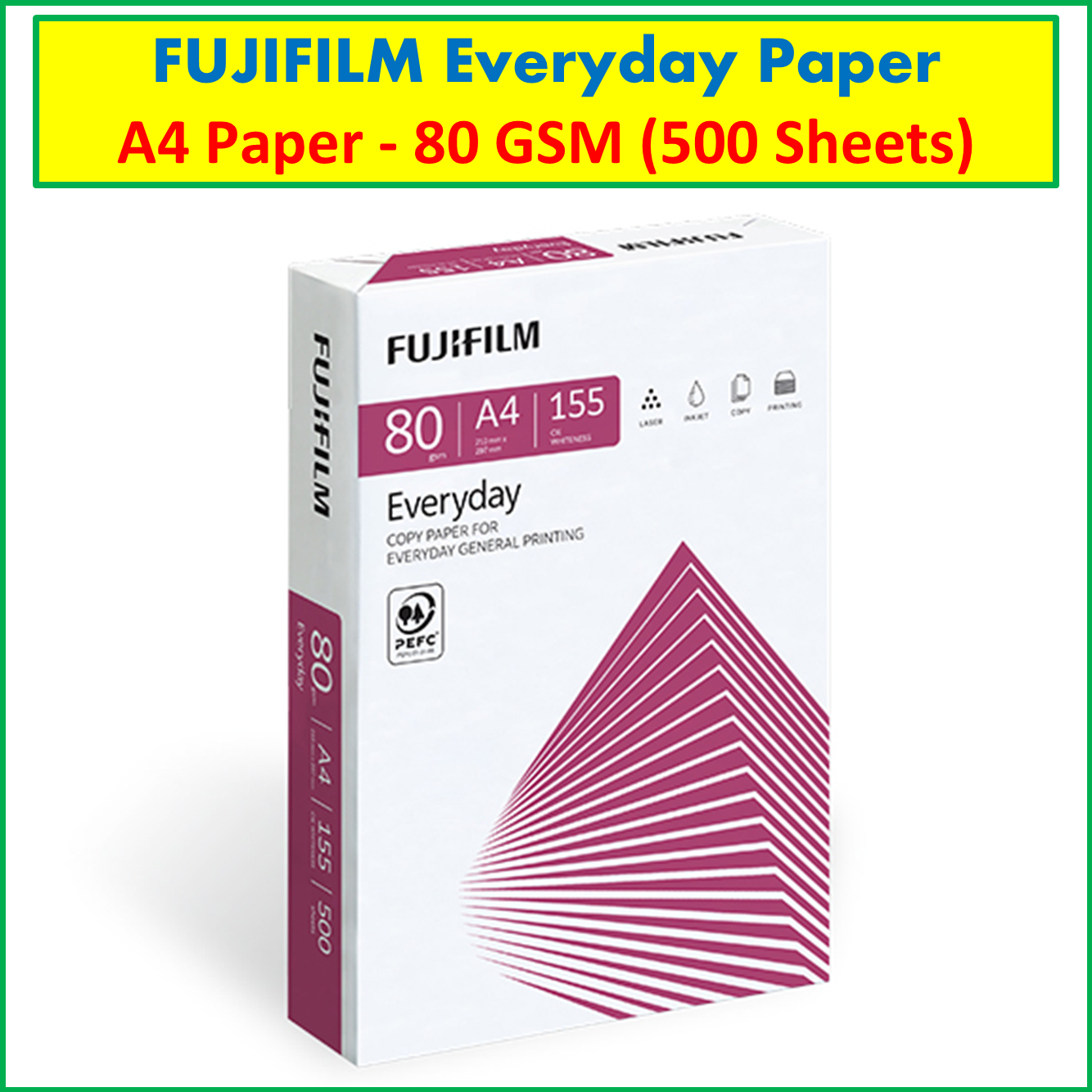 PaperOne A3 A4 A5 Printing Paper | Double A A4 Printing Paper | Fujifilm A4 Printing Paper [70gsm | 80gsm | 100gsm]