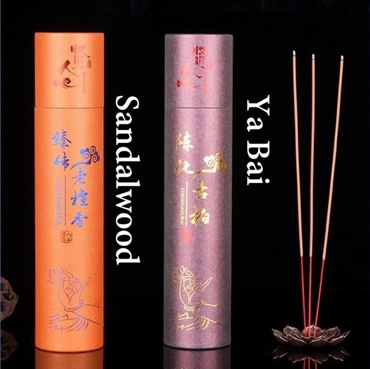2 same / mixed rolls of Aust. Sandalwood 澳檀香 / Sandalwood 老檀香 / Agarwood 沉香 / Artemesia 艾草 / Ya Bai 崖柏 / Tibetan wood 藏香 of different Aroma Nature Incense Joss Sticks