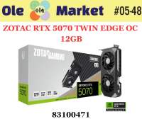 ZOTAC GAMING RTX 5070 TWIN EDGE OC 12GB (******** 5 Years Local Warranty by TECH DYNAMIC PTE LTD *******)