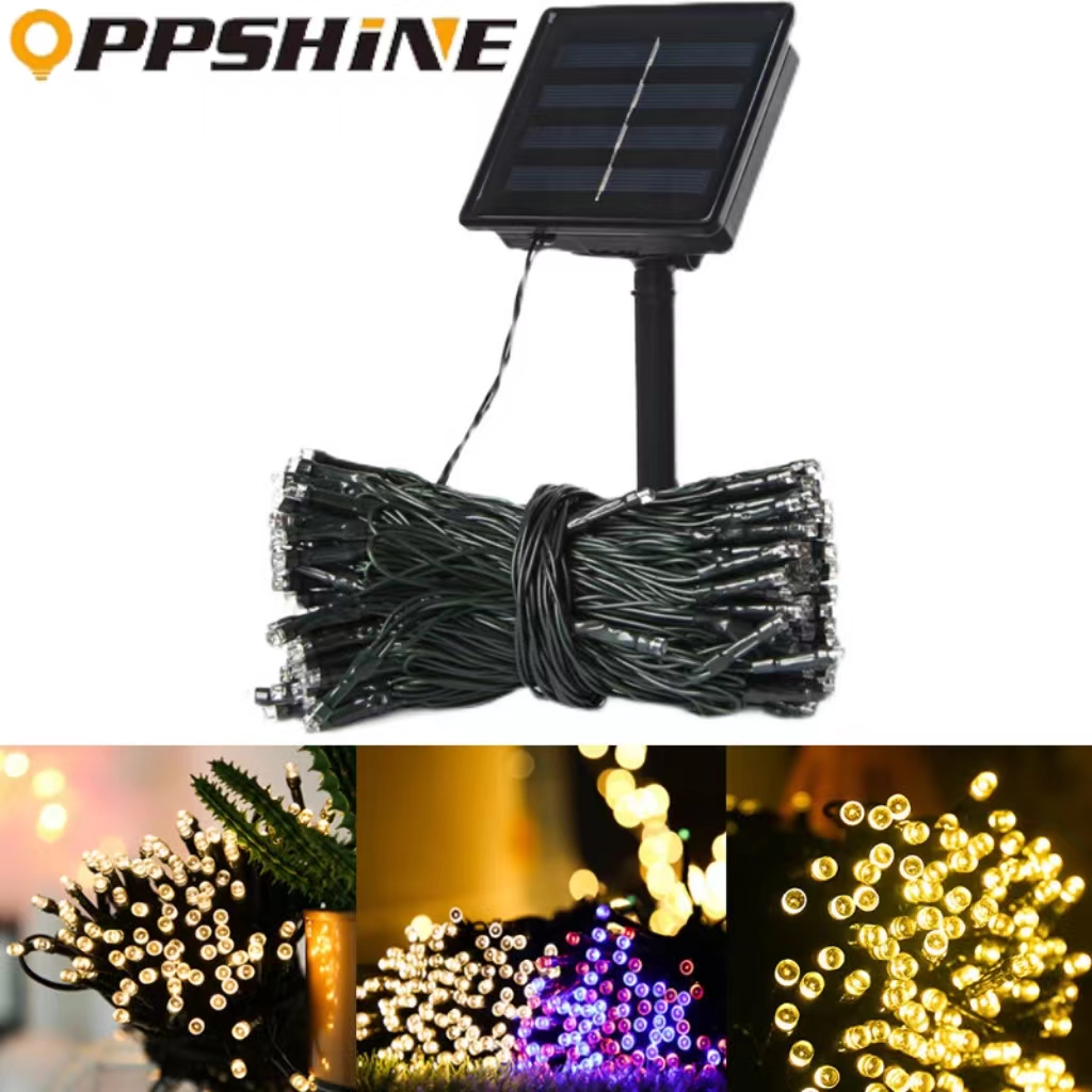 50leds 100leds Solar Fairy String Lights Outdoor Waterproof Garden String Lights for party Christmas Decoration