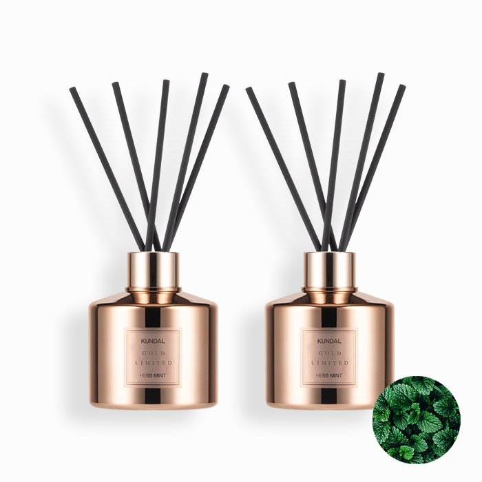 [KUNDAL] Perfume Diffuser Rose Gold Limited Edition 200ml SET(2ea)
