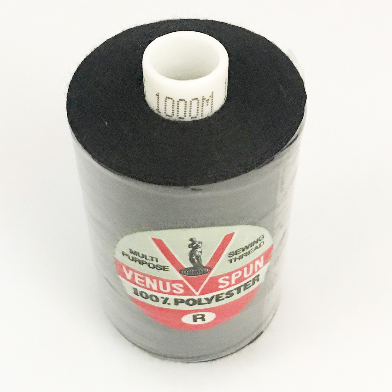 1000m Black White Nylon Spun Polyester Sewing Thread