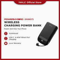 iWALK Power Hybrid Mini 10000mAh Wireless Power Bank – Slim & Fast Charging (MXB017-001A / MXB017-002A)