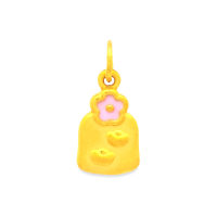 Top Cash Jewellery 999 Gold Small Ingot Bag Pendant