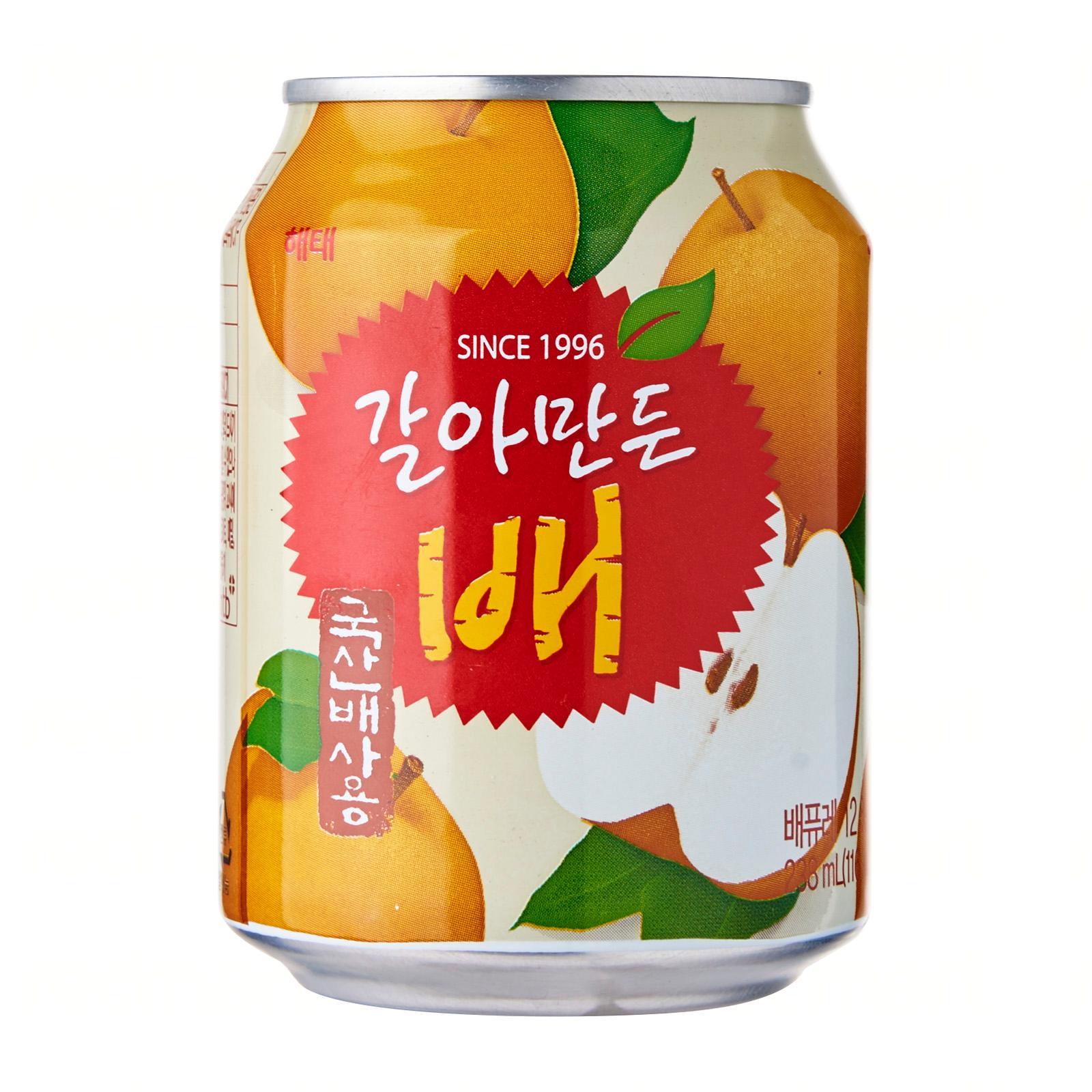korean pear juice pouch