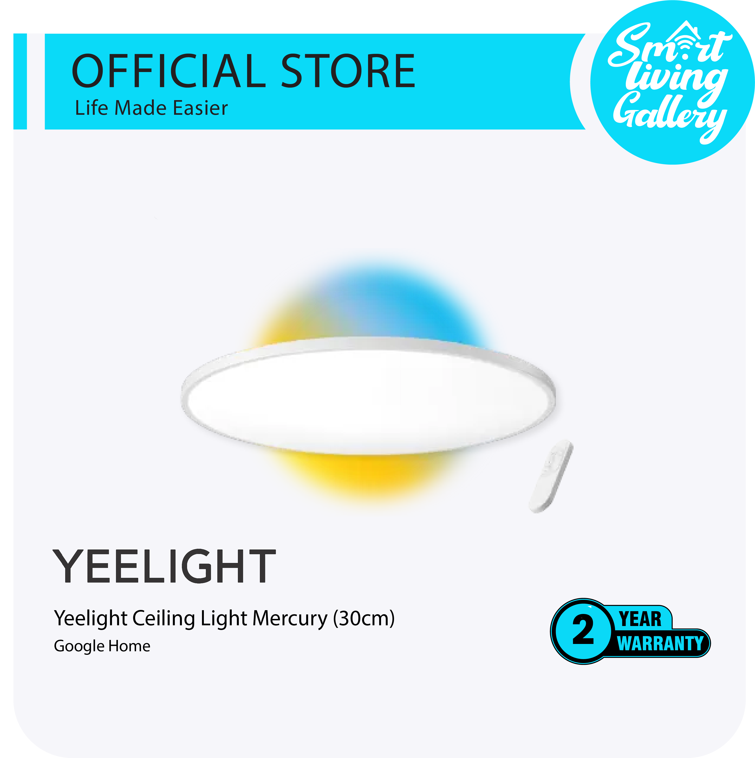 YEELIGHT Smart Ceiling Light C300 30 cm