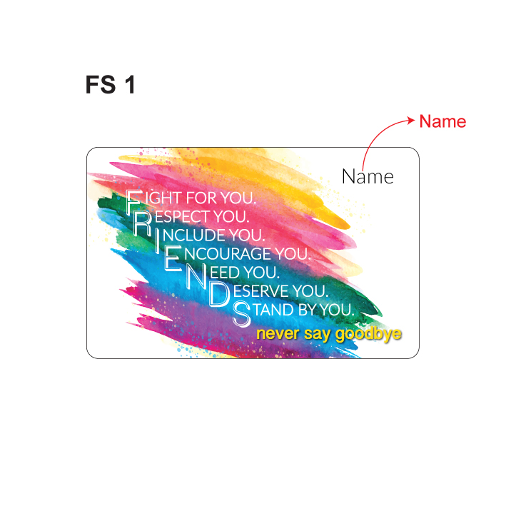 EZ Link Card/Gift Friendship BBF with Card Holder Chinese New Year Gift/Valentine Gift