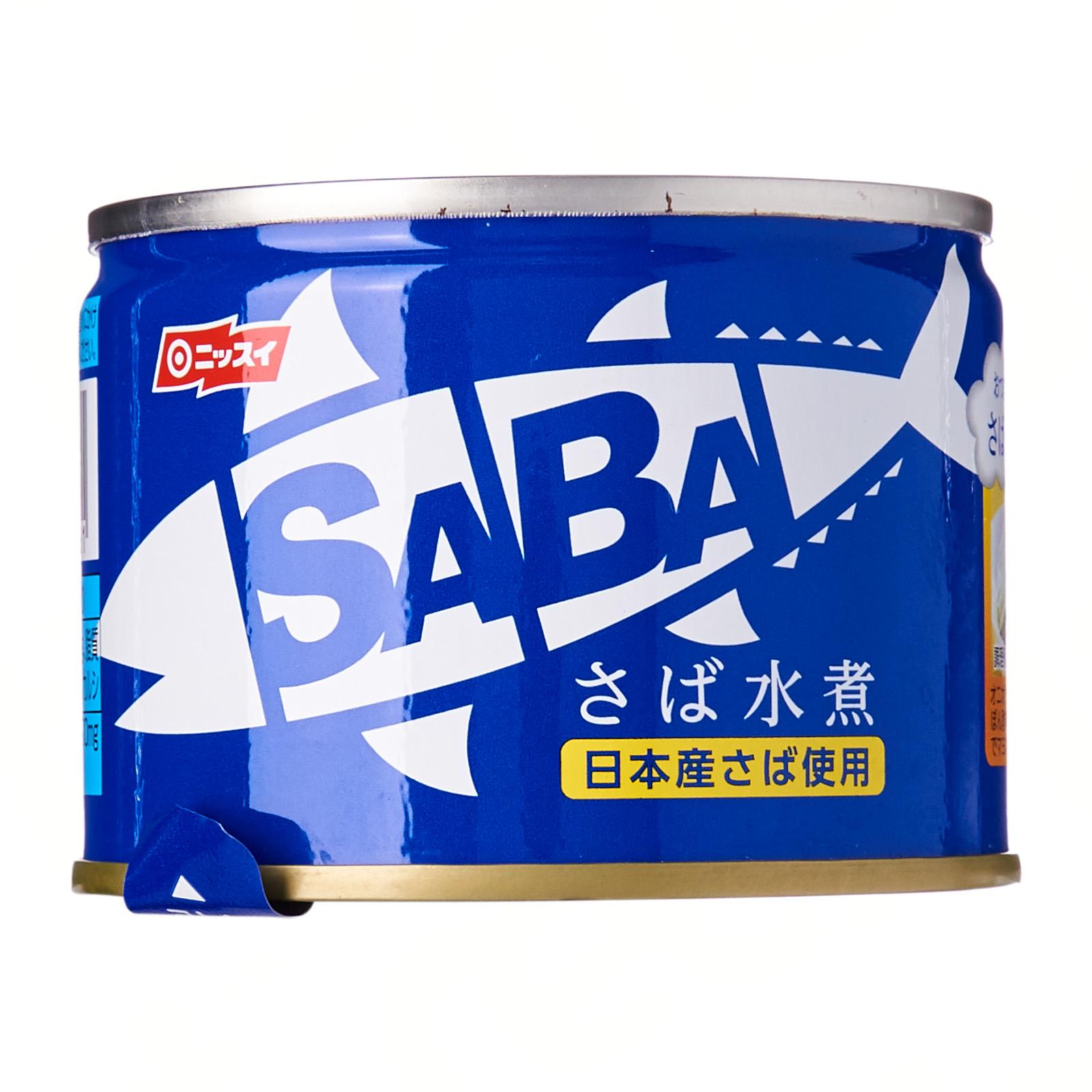 Nissui　Cooked　Kirei　Saba　Mizuni　Japanese　Singapore　Canned　Foods　Mackerel　Lazada