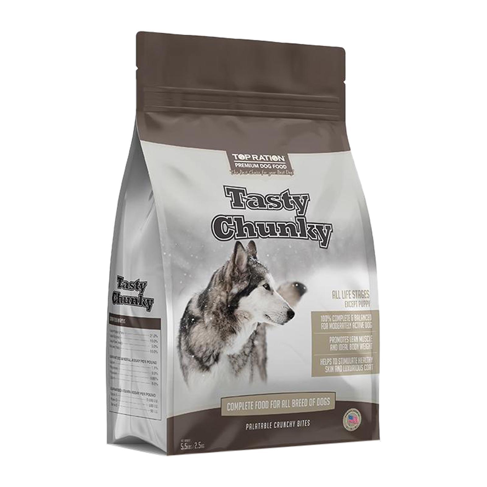 lean and tasty dog food