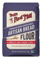 Bobs Red Mill Artisan Bread Flour 5lbs (2.27kg) / BobS Red Mill