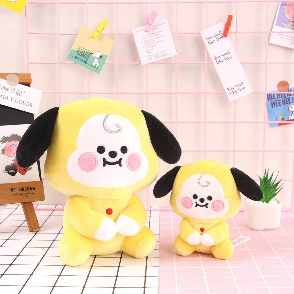 KPOP BTS BT21 OFFICIAL Mini Seated Doll 20cm TATA COOKY CHIMMY KOYA SHOOKY MANG RJ Baby Plush Toy