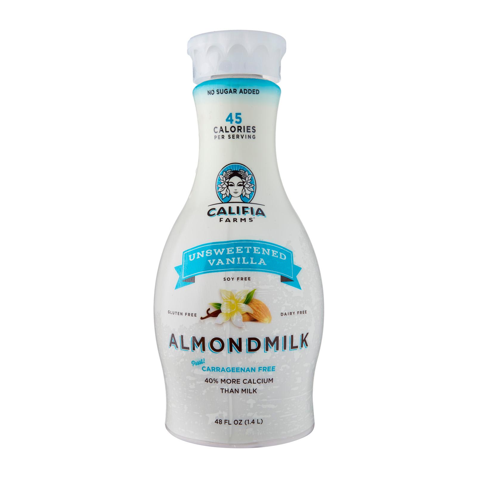 Califia Unsweetened Vanilla Almond Milk Nutrition Besto Blog