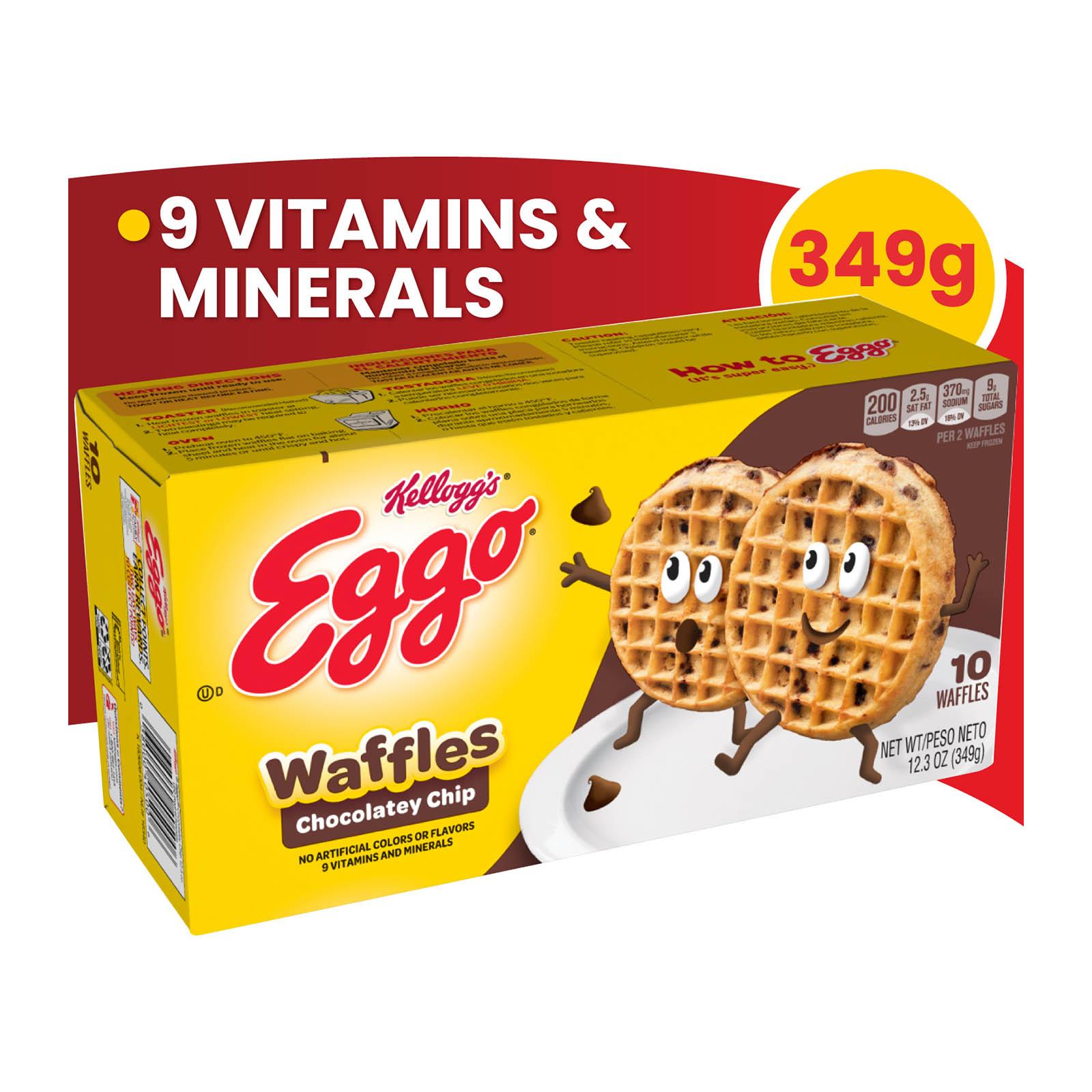 Kellogg S Eggo Waffles Choc Chip Frozen Lazada Singapore