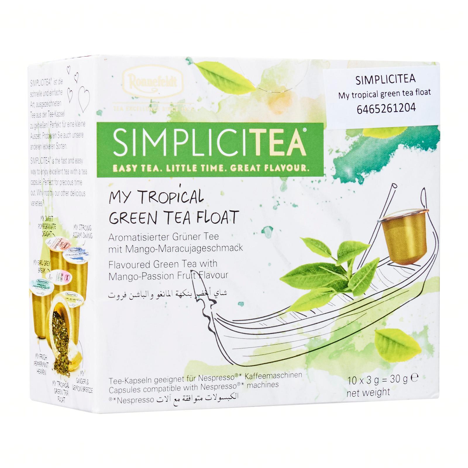 Ronnefeldt Green Tea Podscompatible With Nespresso Machinesgreen Tea With Mango And Passionfruit Flavouring Redmart Lazada Singapore