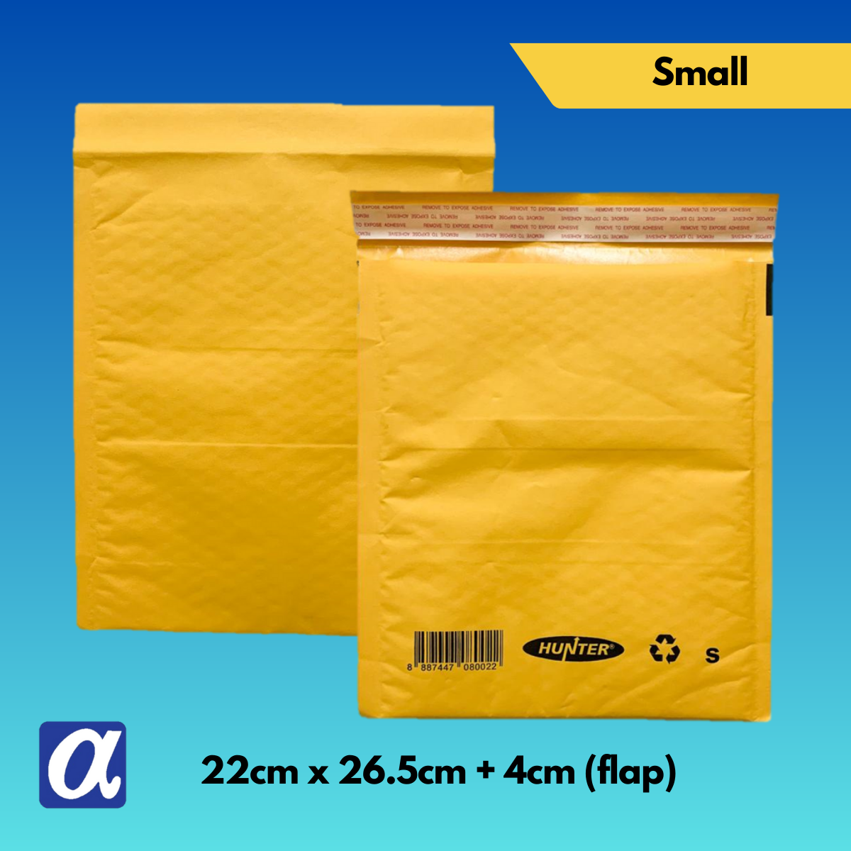 [ALFAPKG] 10pcs Air Bubble Padded Envelope / Kraft Mailer Bag