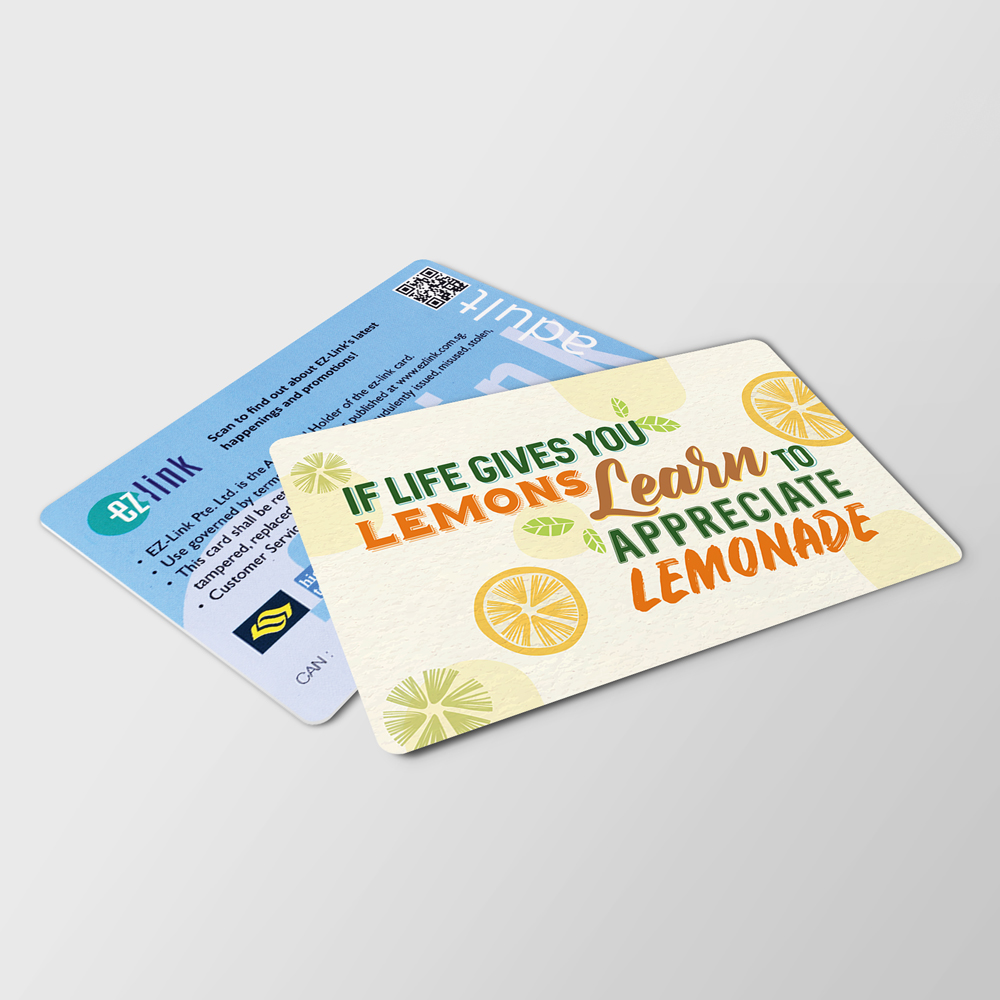 Ez Link Card (If Life Gives You Lemons)