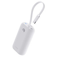 iWALK CCC PowerMini 10000mAh Ultra-Compact Power Bank with Built-in Type-C Cable – 22.5W Fast Charging (UBP001)