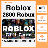 Roblox 2800 Robux Gift Card⚡Redeem Worldwide⚡Applicable to All Roblox ACC⚡Leading Digital Shop 24/7 Email Delivery