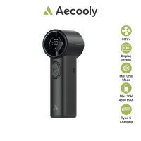 Aecooly Portable Misting Fan Cold Air Mist Chill High Speed Wind Portable Fan Rechargeable Turbo Fan Mini Fan PM02