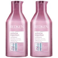 REDKEN VOLUME INJECTION SHAMPOO & CONDITIONER 300ML - BEAUTY LANGUAGE