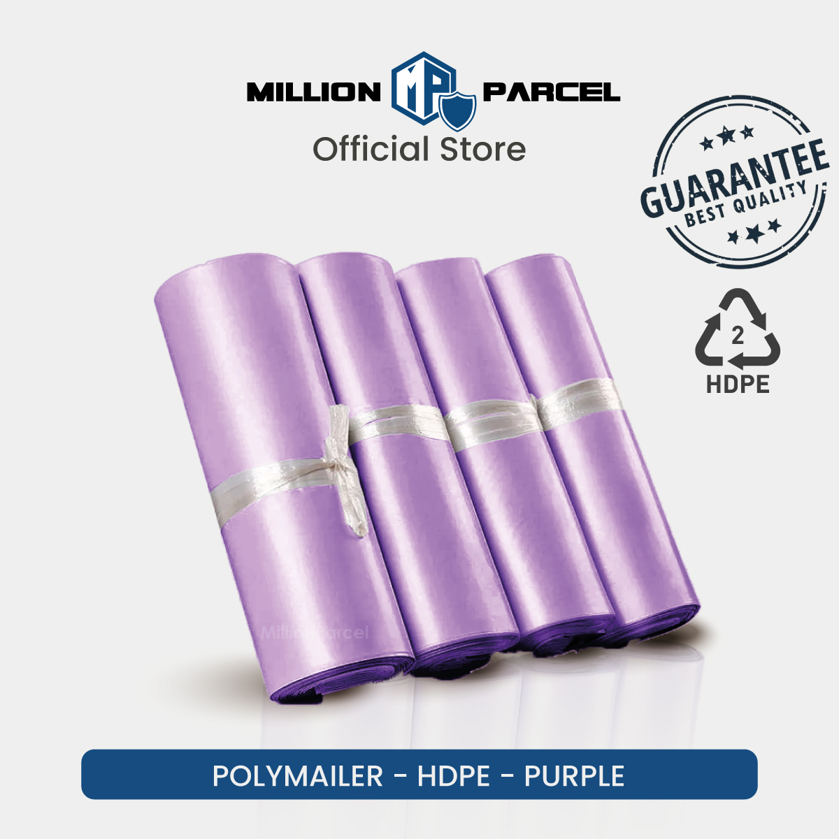 MillionParcel HDPE Polymailer Bag | Mailer Bag | Poly Mailer | Polymailers | Mailing Bag | Courier Bag | Packing Bag