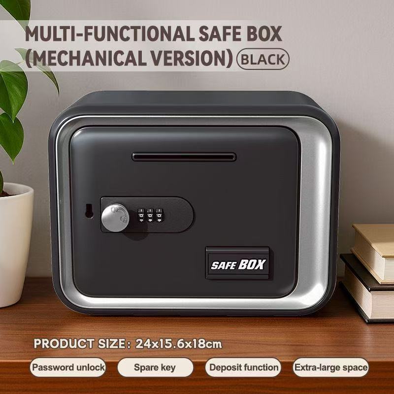 Password Money Saving Bank wth Keys wth Password Recognition Piggy Bank Money Container Bank Machine for New Year Birthday