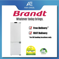 BRANDT BIC7757DA 242L FULLY INTEGRATED BOTTOM FREEZER BUILT IN REFRIGERATOR