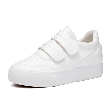 Lazy Korean school shoes new canvas shoes (9016 white) (9016 white)