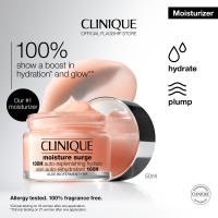 Clinique Moisture Surge 100-Hour Auto-Replenishing Hydrator - Moisturizer 15ml 30ml 50ml | Deep Hydration Glowing Skin [Best Seller]