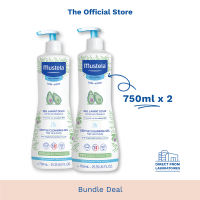 Mustela 750ml Gentle Cleansing Gel for Hair & Body [Normal Skin][Bath Time] (exp: 09/2028 & beyond)