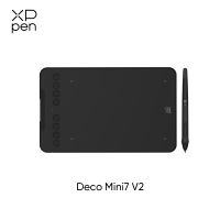 【Local delivery】XPPen Deco mini7 v2 Drawing Tablet Pen Tablet 7inch with 16384 Pressure Levels Stylus