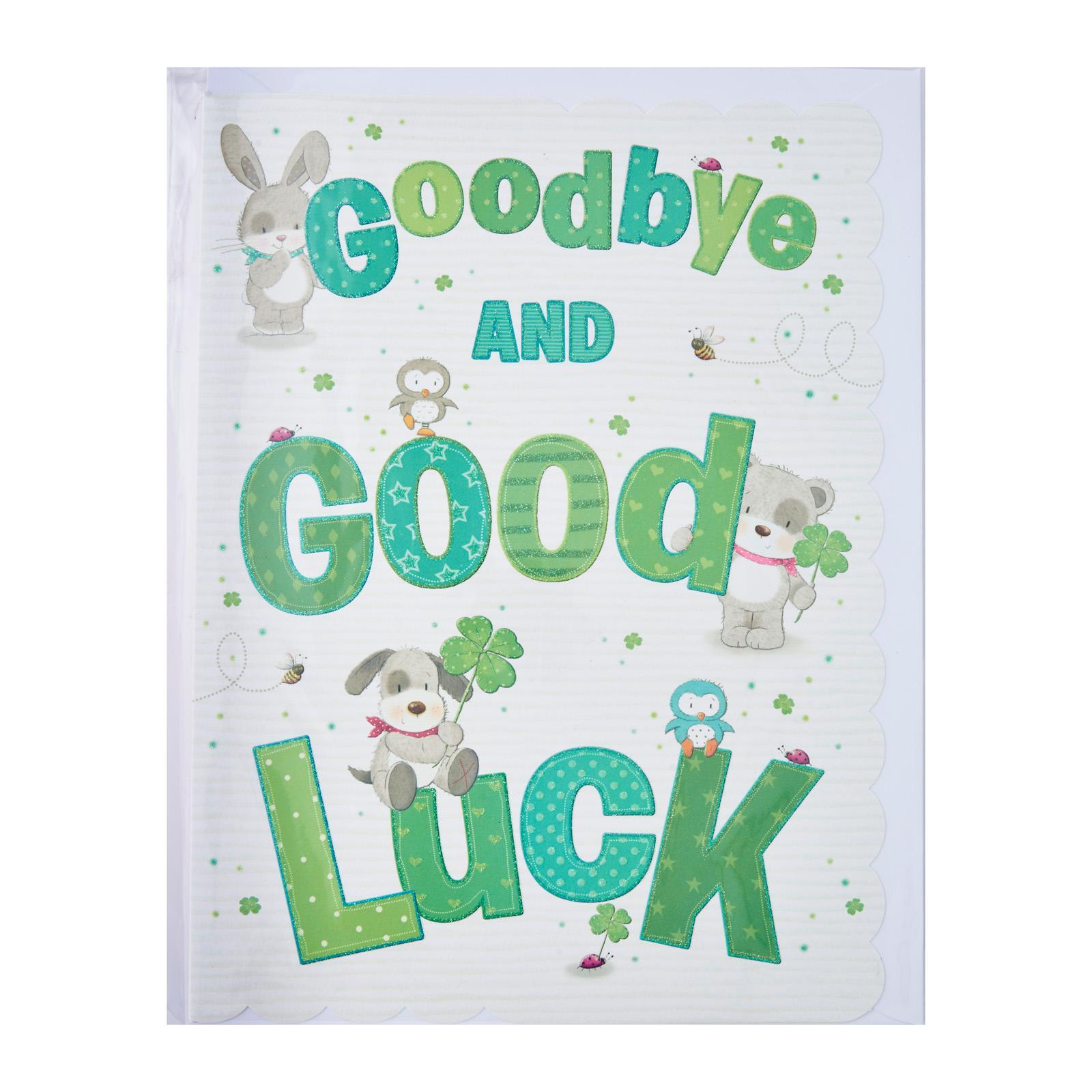 toggles and friends farewell card - goodbye and good luck