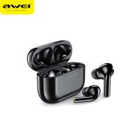 Awei T29P TWS Bluetooth earpiece 6.0 IPX6 waterproof non-slip Music Game Wireless earphones Noise Reduction Bass Round Sound with microphone headset for all Bluetooth moblies