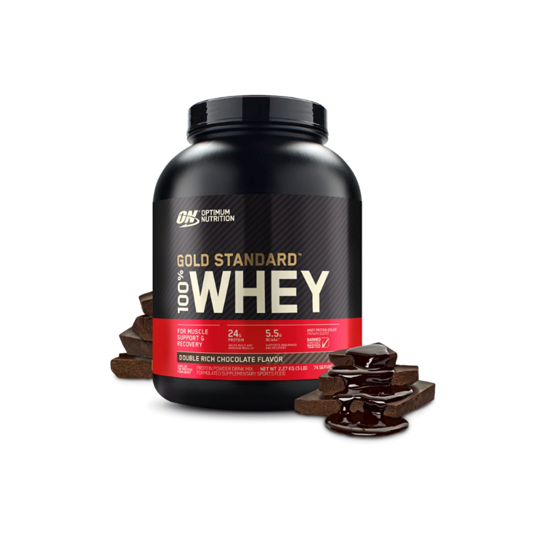 Optimum Nutrition 100% Whey Gold Standard Protein Powder 5LBs