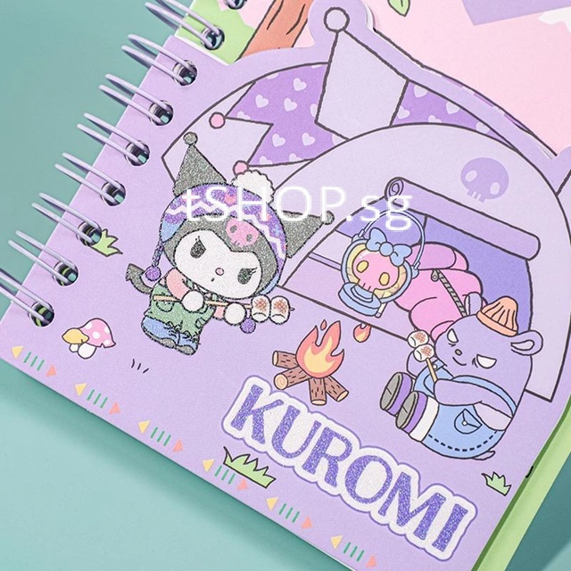[SG Ready Stock] Cute Sanrio Character Notebook A6 Diary Note Melody Little Twin Stars Cinnamoroll