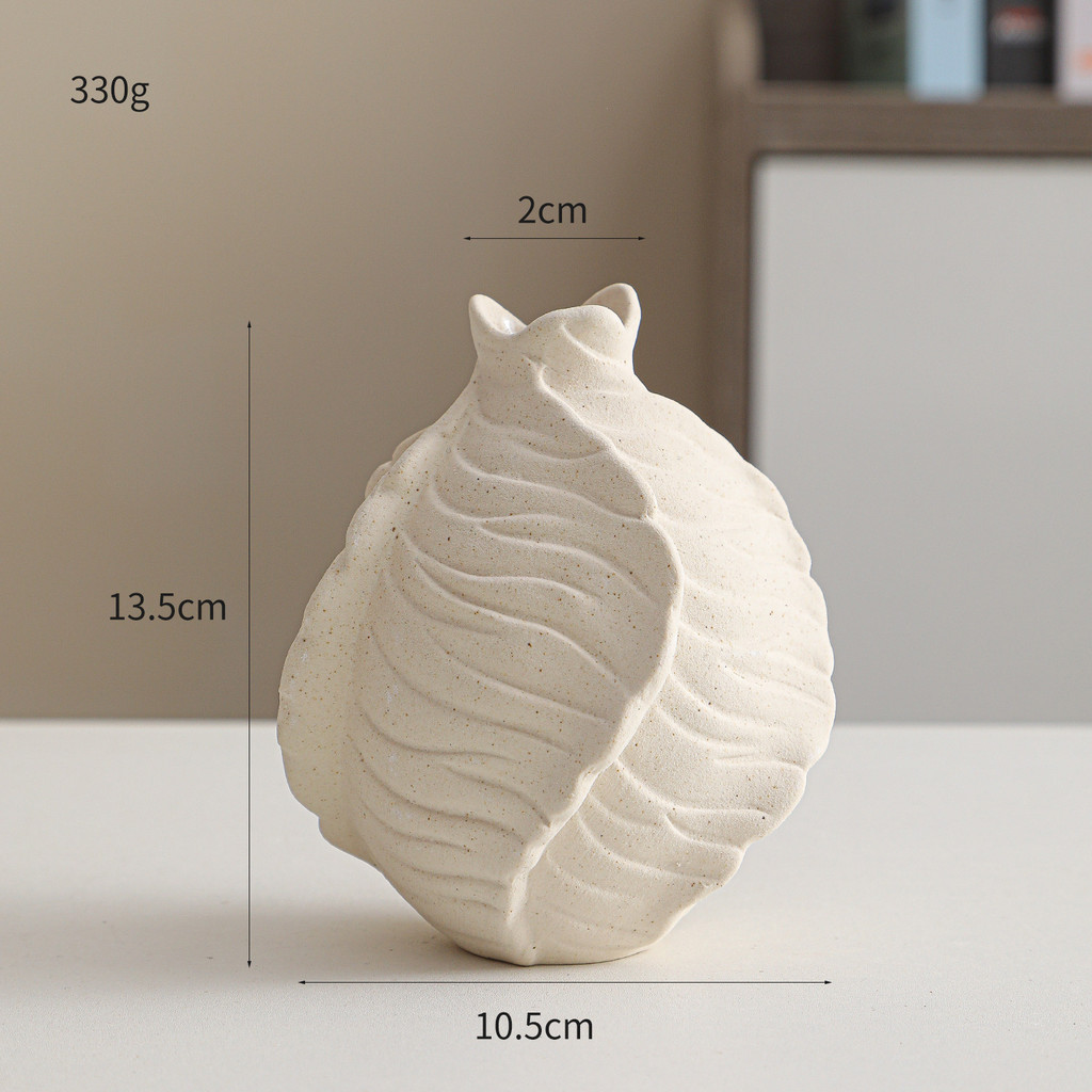 Nordic INS Ceramic Vase Simple Flower Arrangement Vase Home Living Room Decorative Ornament Creative Vase