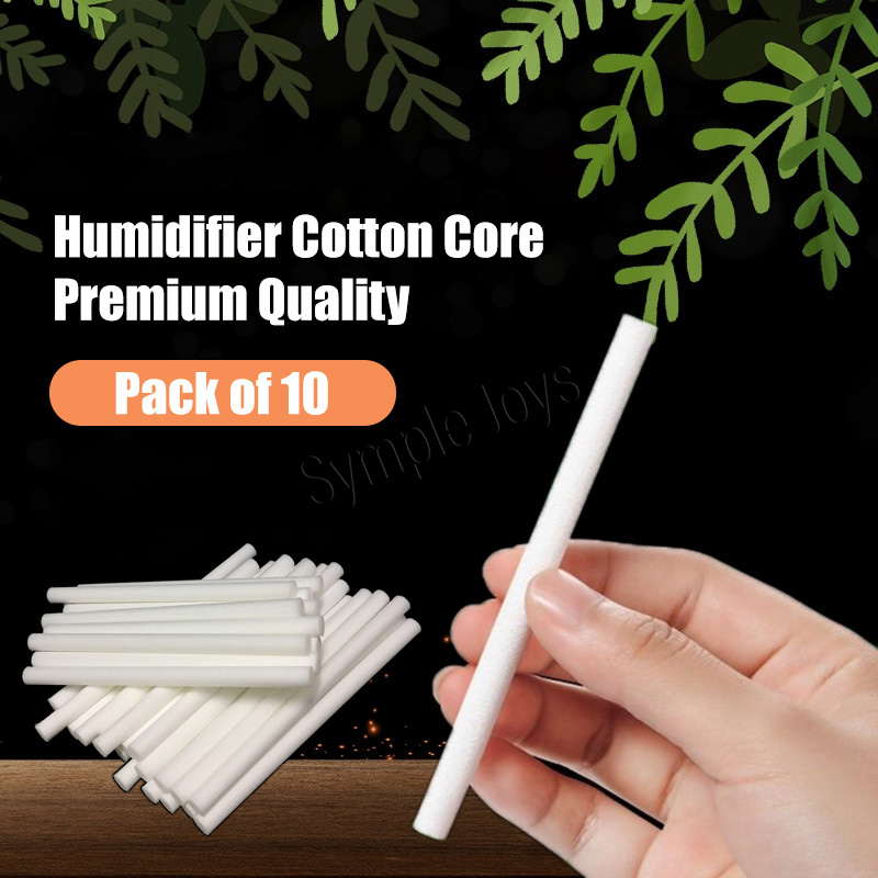 300ml Portable Mini Air Humidifier USB Diffuser Purifier Car Humidifier With LED Night Light/ 10 pcs CORE REFILLS