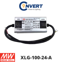 Mean Well IP67 XLG Power Supply (XLG-100) XLG-100-24-A - (100W) 96W 24V 4000mA (4A) Constant Voltage/Current LED Driver for Light/Lamp