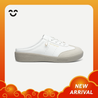 Sunnystep - Dream Lace-up Mules - White - The Most Comfortable Walking Shoes