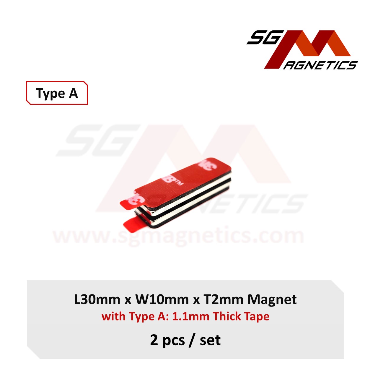 Magnets with Double Sided Tape - Die Cut 3M 5952 Adhesive Neodymium Magnet Strong Thin Disc Round Rectangular Rectangle Neo 3M Tape Magnets