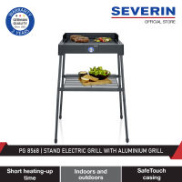 Severin PG 8568 Stand Electric Grill with Aluminium Grill for Indoor and Outdoor Use. 2200w 2 Year Warranty
