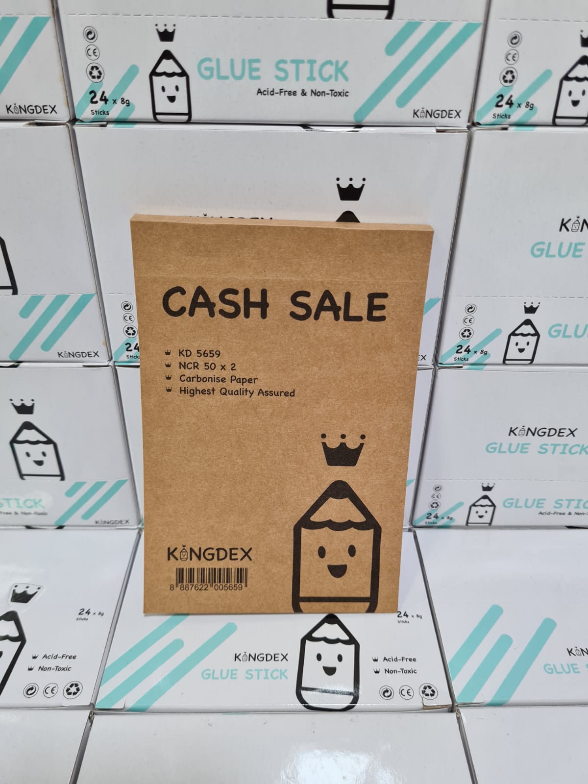 (Bundle of 10 books) Kingdex Invoice Cash Sale KD5659