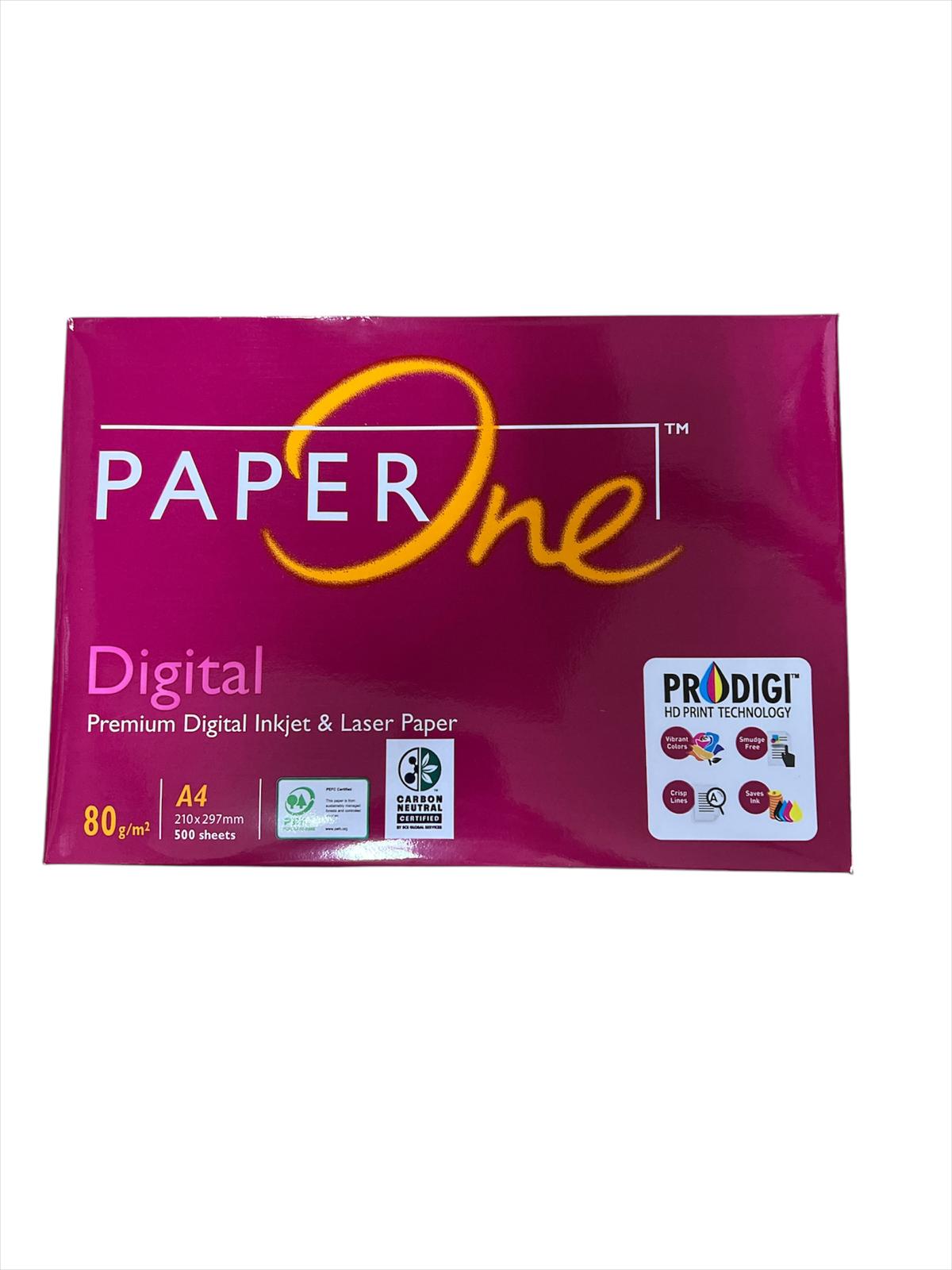 Paperone Digital A4 80gsm Red Box