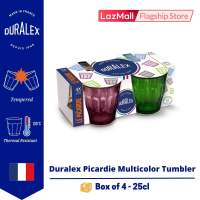 Duralex Picardie Multicolor Tumber 25cl (Set of 4)